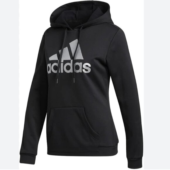 Brand New adidas Women's Aeroready Game and Go Big Logo Sportswear Hoodie - Picture 2 of 8